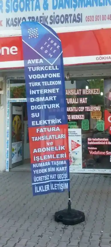 Cep Telefoncu Yelken Bayrağı-33