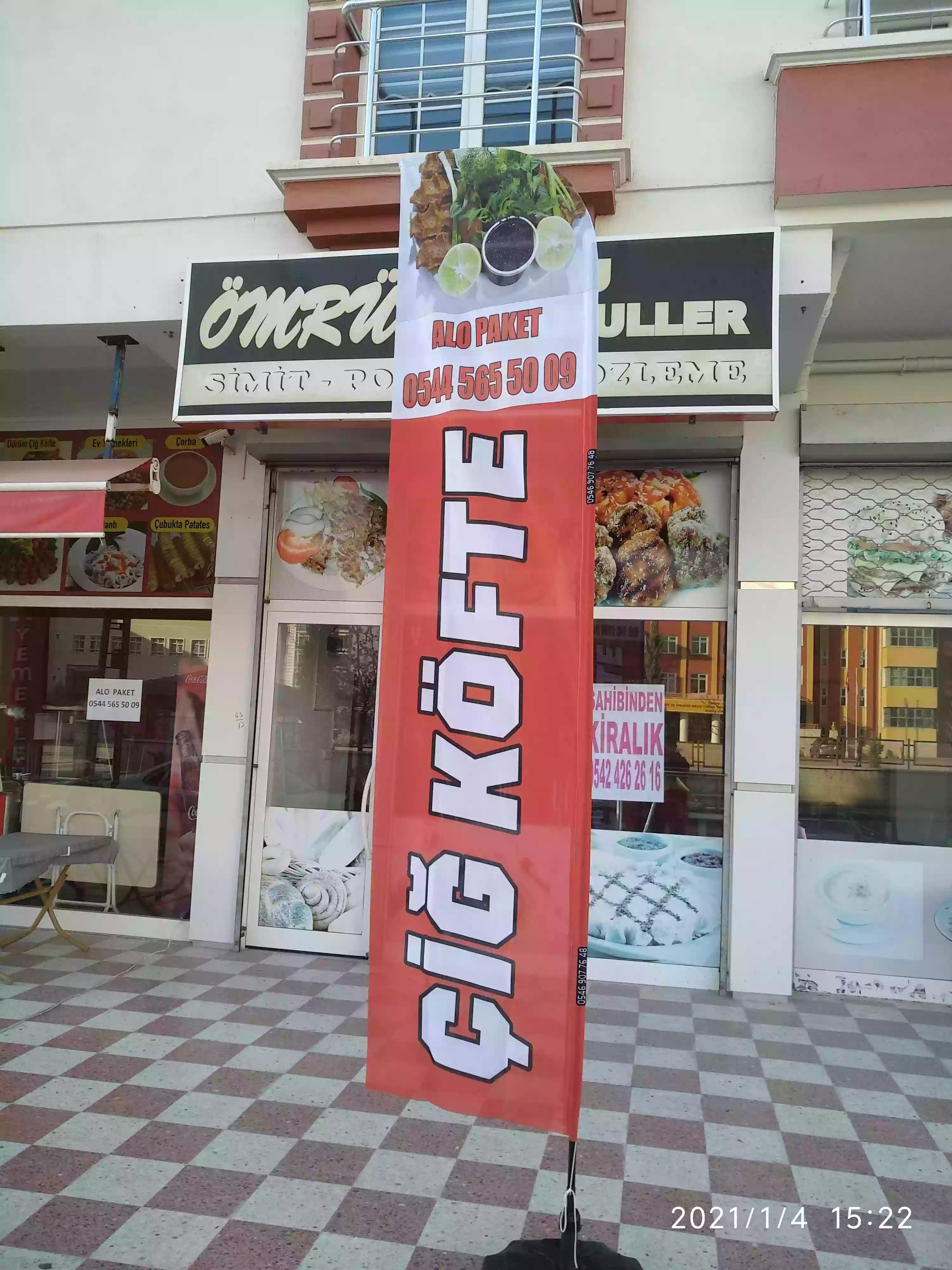 Çiğ Köfteci Yelken Bayrağı-26