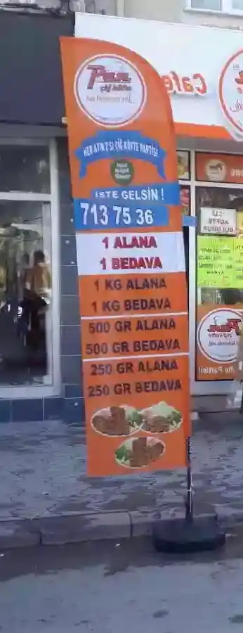 Çiğ Köfteci Yelken Bayrağı-27