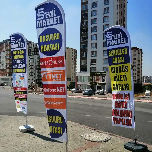 Market Yelken Bayrağı-28