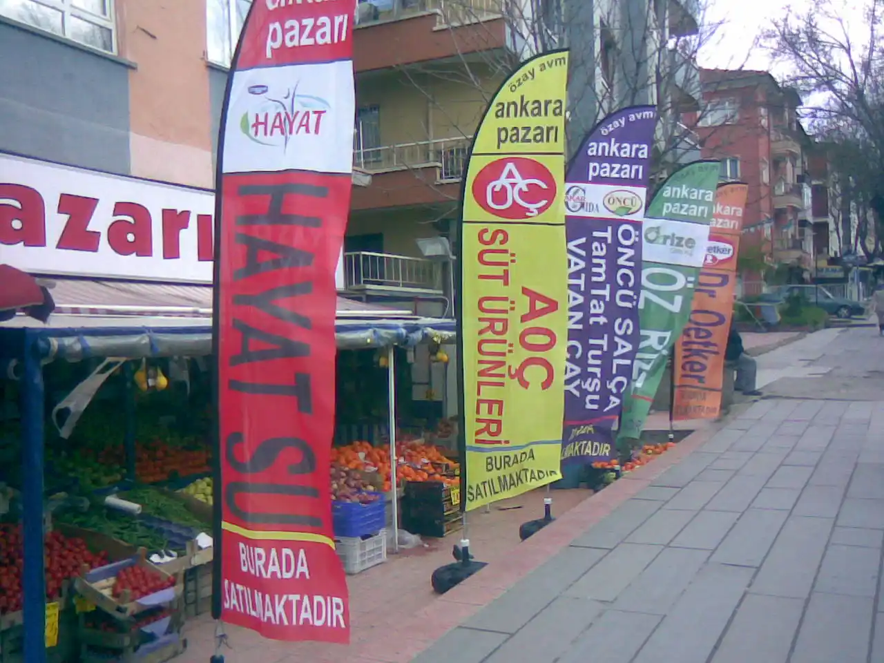 Market Yelken Bayrağı-34