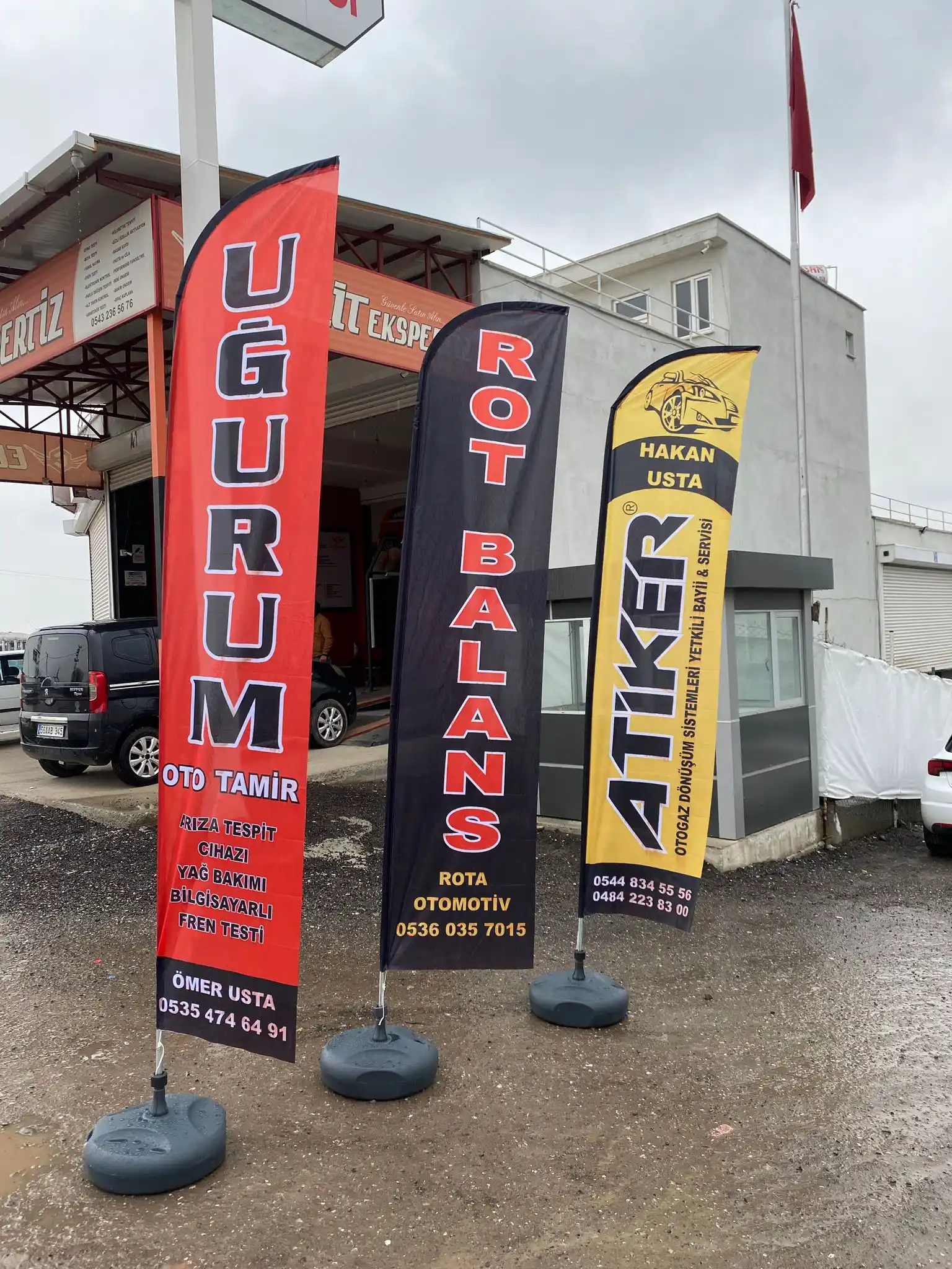 Oto Gazcı Yelken Bayrağı-2